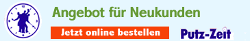 Angebot für Putz-Zeit-Neukunden 2009